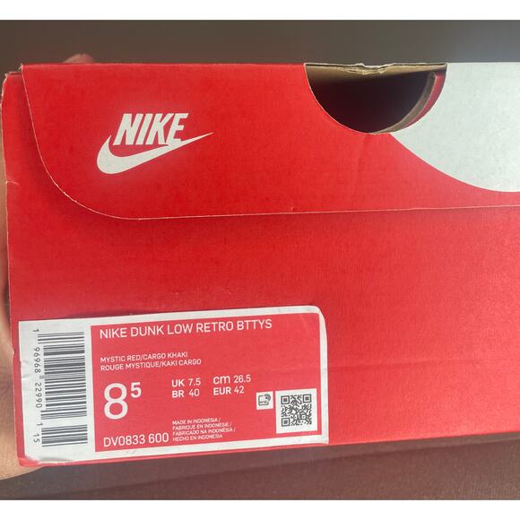 Nike Dunk Low Retro Mystic Red Cargo Khaki \